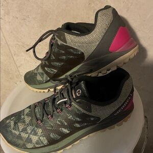 Women's Antora 2 J067262 Sneakers Teal Green Trail Running Shoes